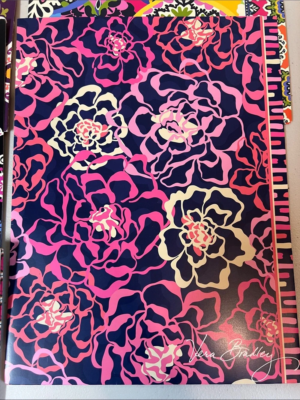 Vera Bradley Lot of 6 Pocket Folders matches Purses Bags (Lot #3)
